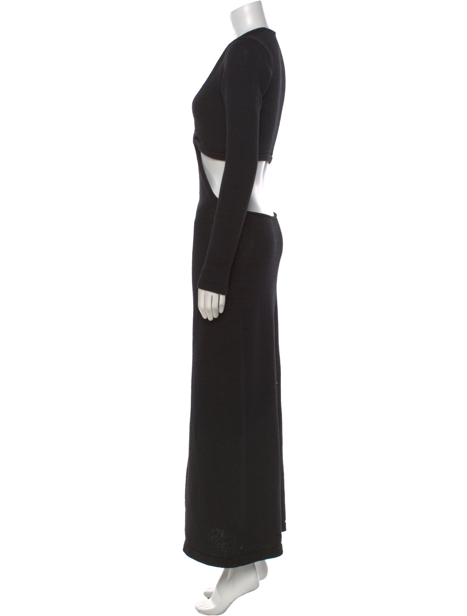 Cult Gaia V-Neck Long Dress